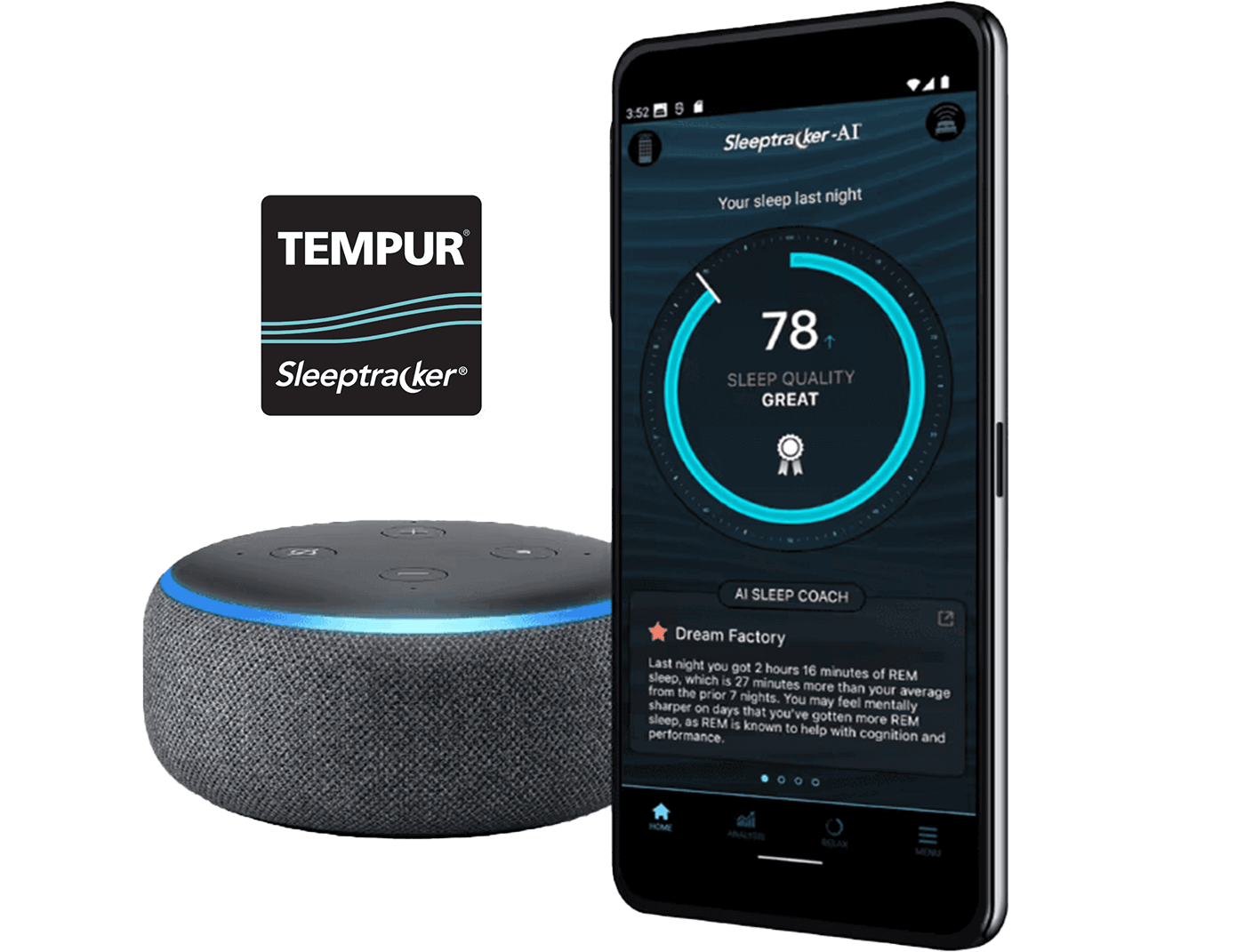 Con el Sistema de Optimización de sueño lleva tu descanso a otro nivel.